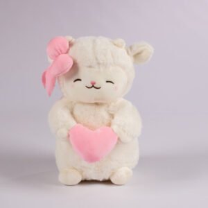 Peluche Ovejita con Corazón 22 cm