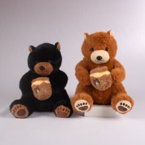 Peluche Oso con Tarro de Miel 38 cm