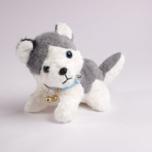 Peluche Perrito con Collar 25 cm