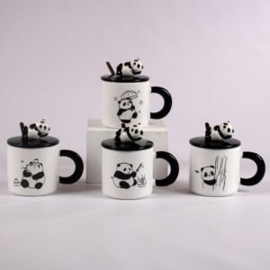 Mug con Diseño de Pandas 400 ml