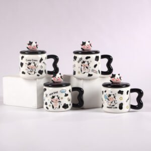 Mug con Diseño de Vaquitas Cute 400 ml