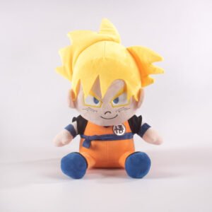 Peluche Dragon Z naranja pelo amarillo 36 cm